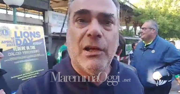 Gianni Lamioni dopo la salvezza del Grifone