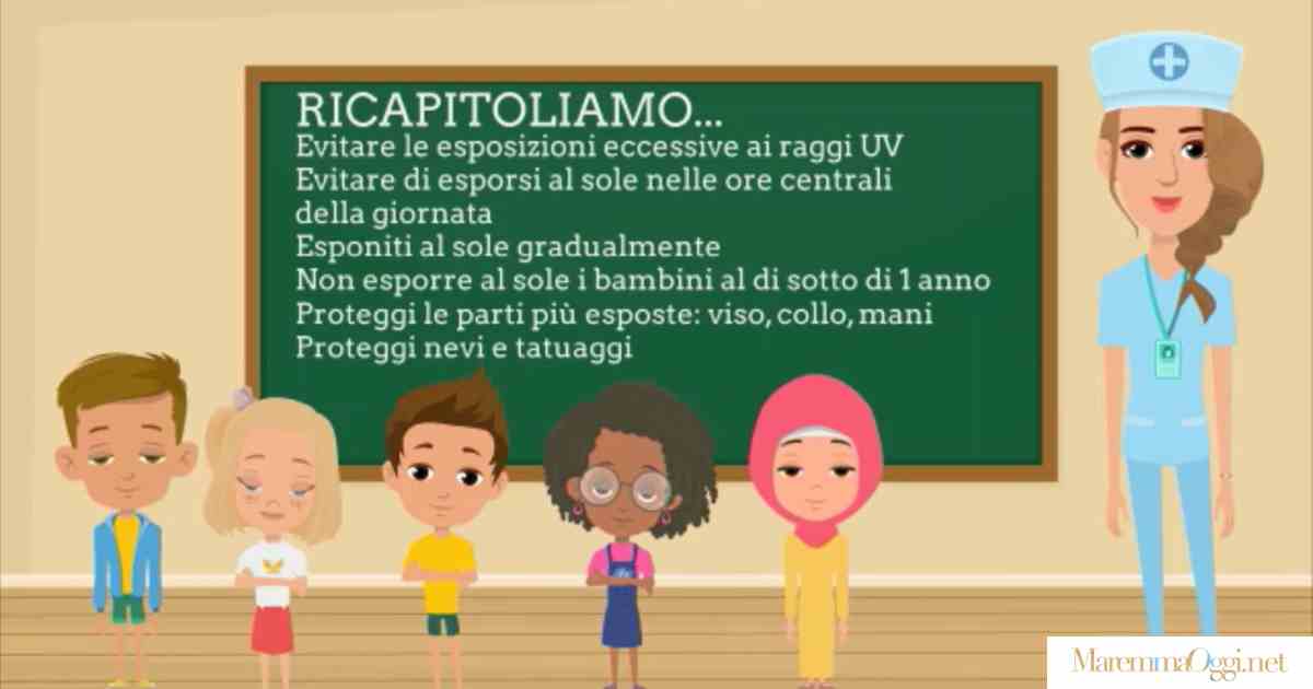 Un frame del video