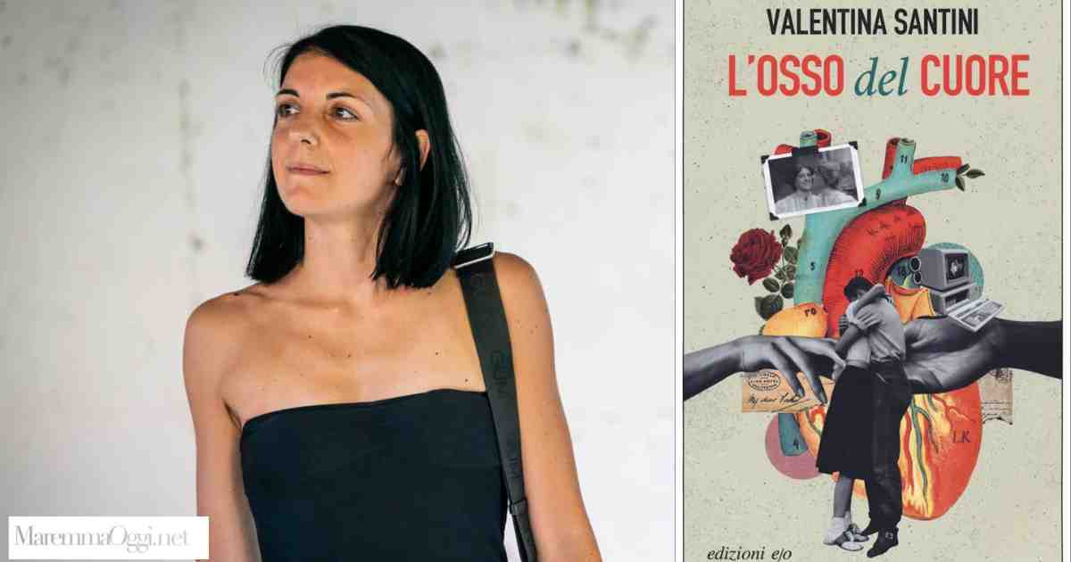 Valentina Santini (@Cristina Andolcetti) e la copertina del libro