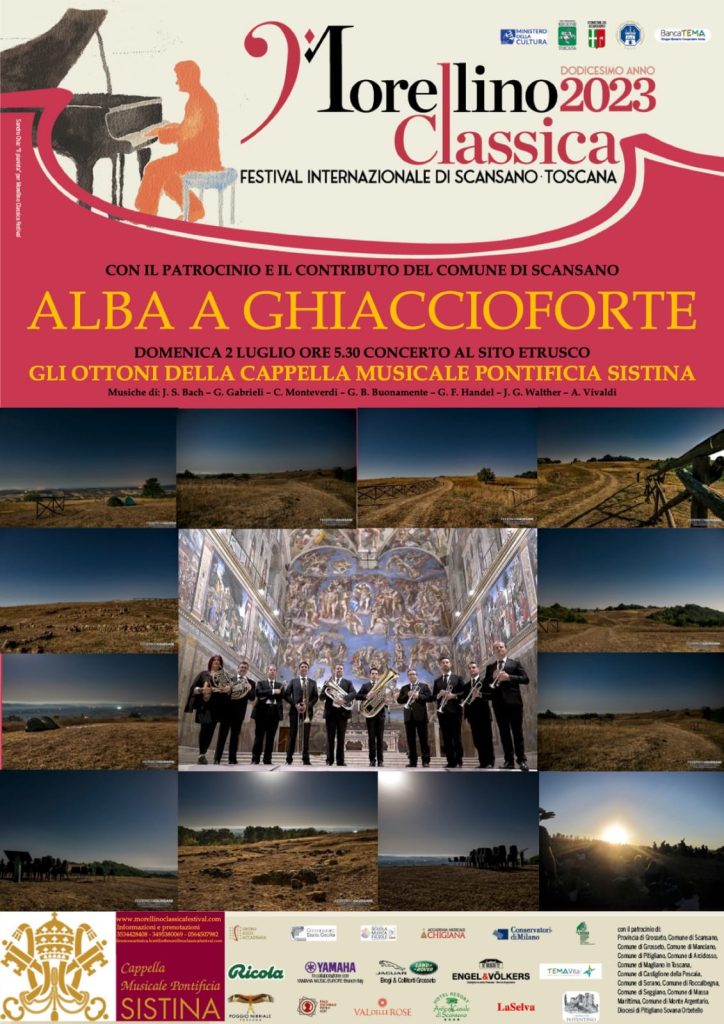Concerto all'alba a Ghiaccioforte, Morellino Classica