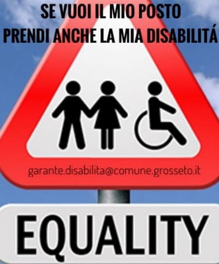 La campagna del garante per le disabilità