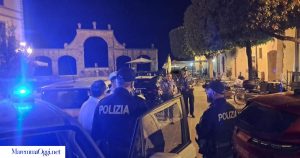 polizia e carabinieri a Pitigliano
