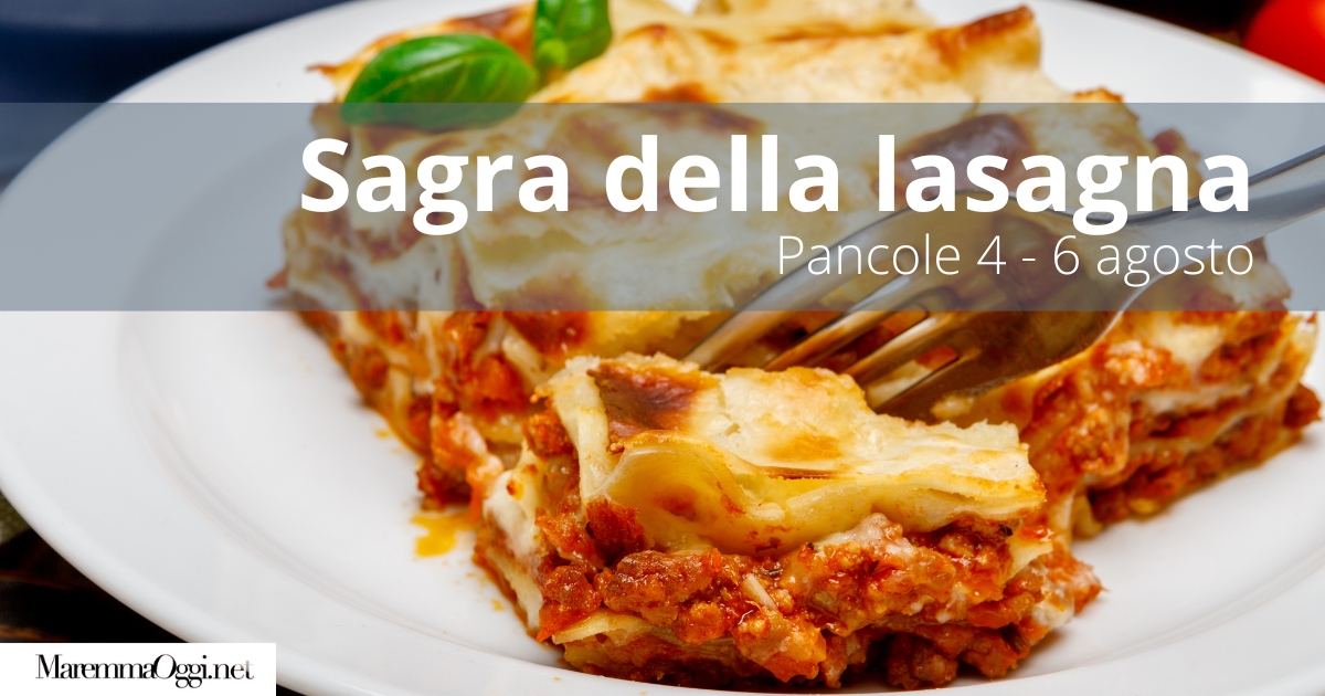 sagra della lsasagna 4-6 agosto pancole