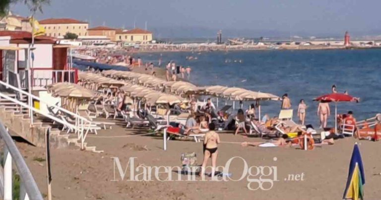 La spiaggia di Castiglione della Pescaia