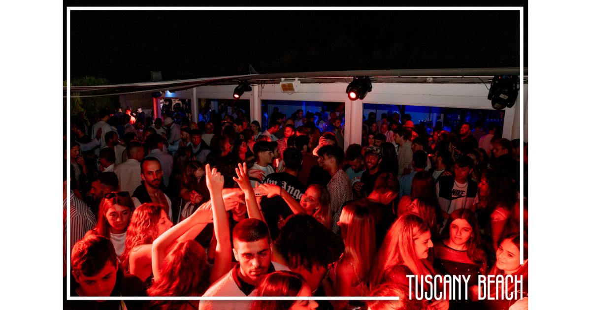 Una serata al Tuscany Beach, in Giannella