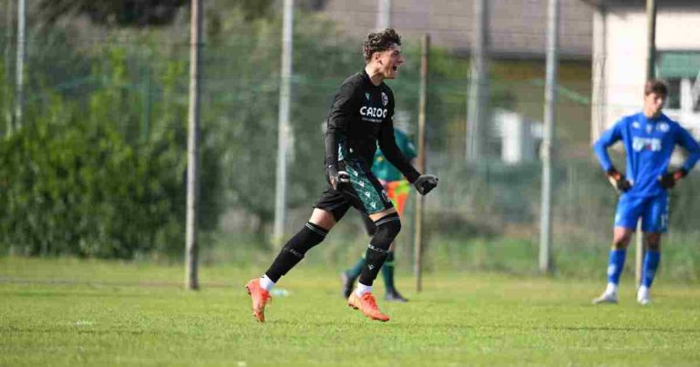 Francesco Raffaeli, nuovo portiere del Grifone (foto Bologna FC)