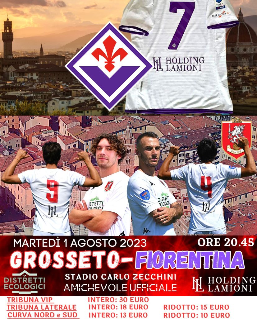 Grosseto amichevole Fiorentina