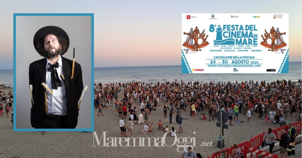 Alla ottava edizione della Festa del Cinema di Mare la chiusura è con il concerto di Vinicio Capossela sulla spiaggia