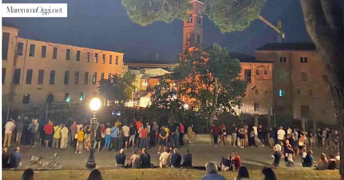 Uno spettacolo al Giardino dell'Archeologia