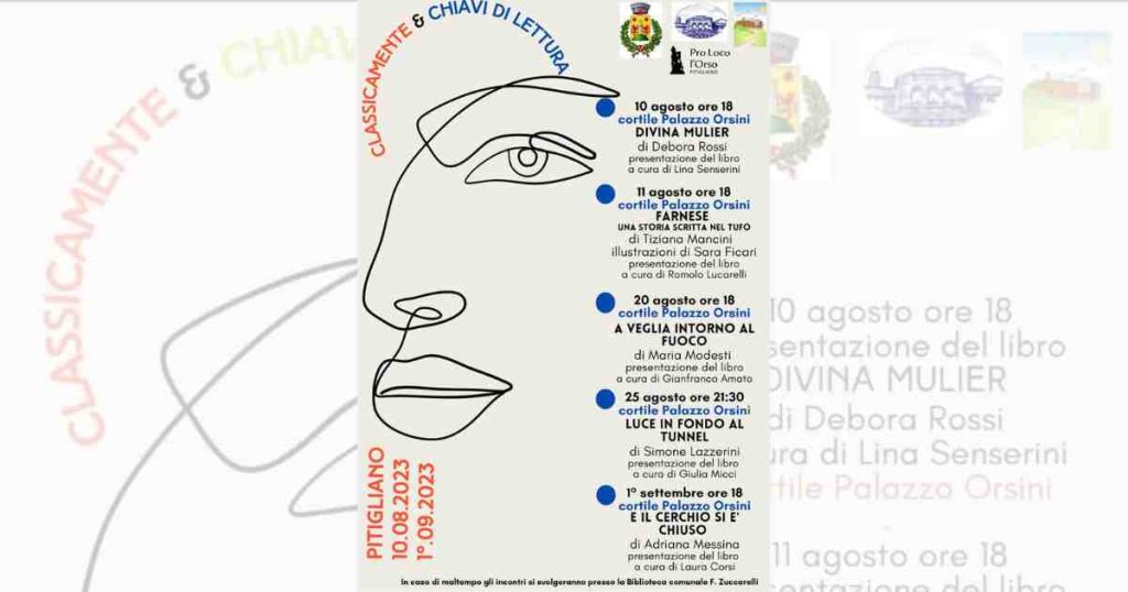 La locandina dell'evento