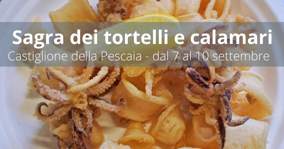 La sagra dei tortelli e calamari a Castiglione della Pescaia