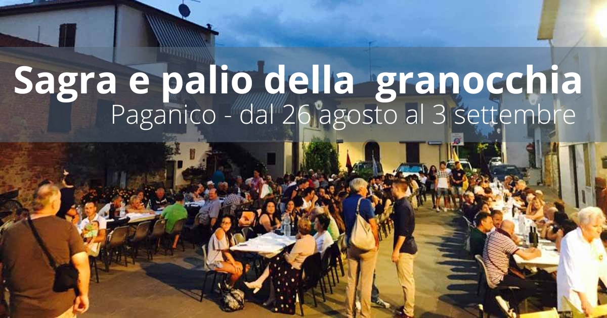 Sagra e palio della granocchia a Paganico