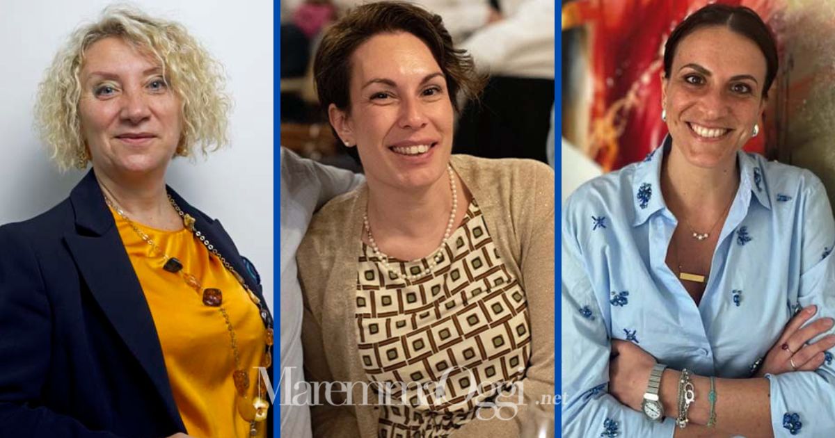 Luisa Franchina, Serena Mantovani e Laura Pacini