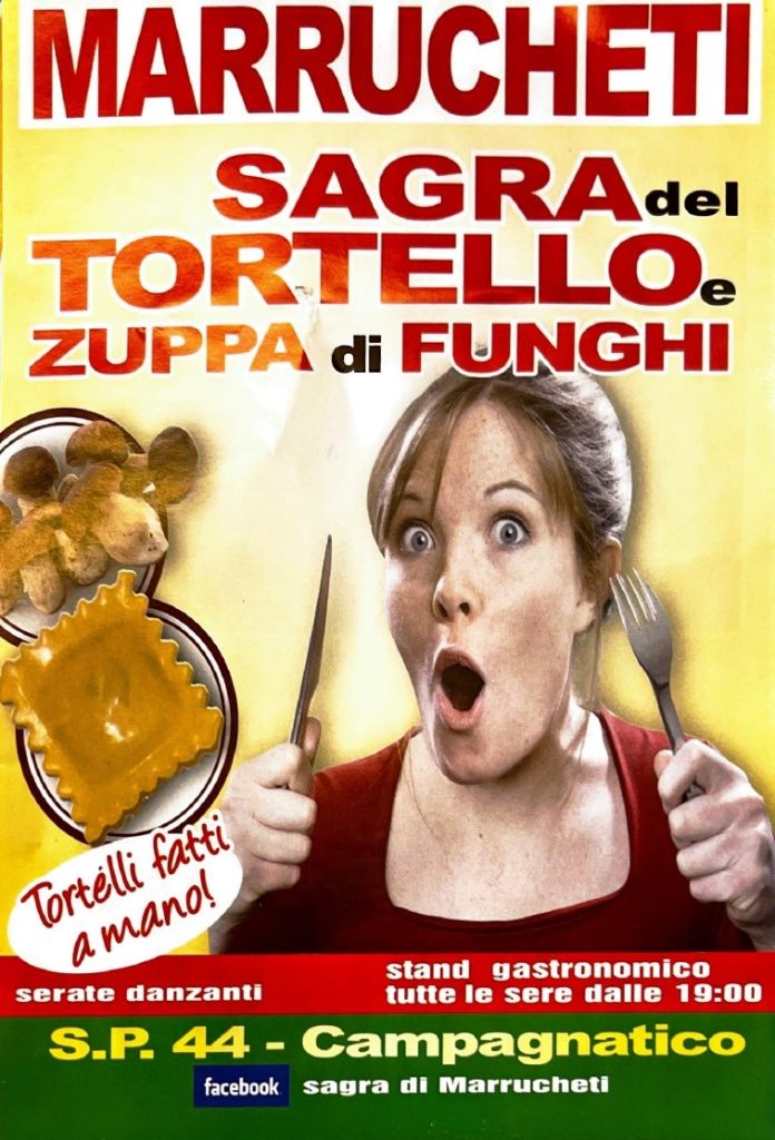 Sagra di Marrucheti, sagra del tortello e zuppa di funghi