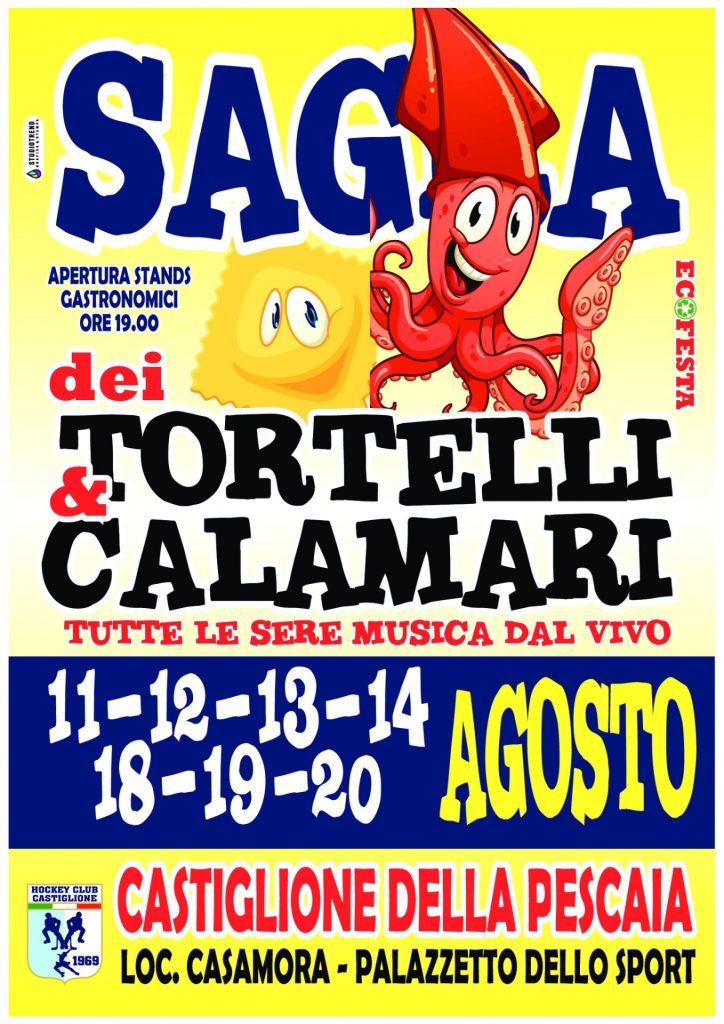 sagra tortelli e calamari a castiglione della pescaia 