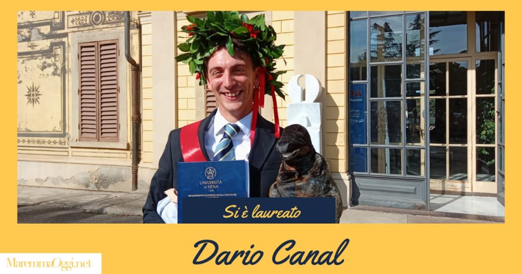 Dario Canal, laurea