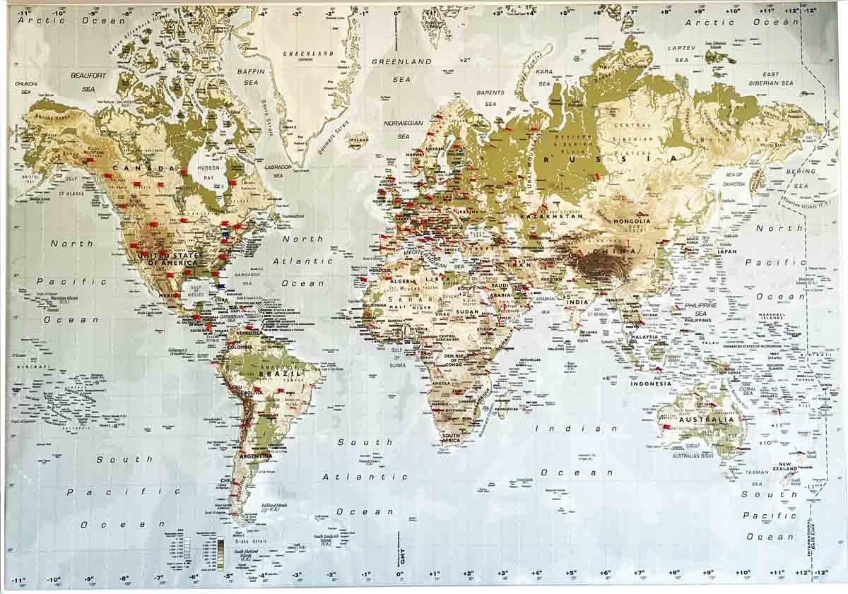 La mappa dei paesi dove Novair Noxerior Gas Systems è presente 