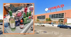 Il supermercato Conad di via Senegal e la merce rubata