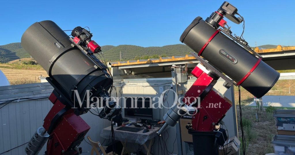 I Telescopi che hanno avvistato la borsa Nasa Virtual Telescope