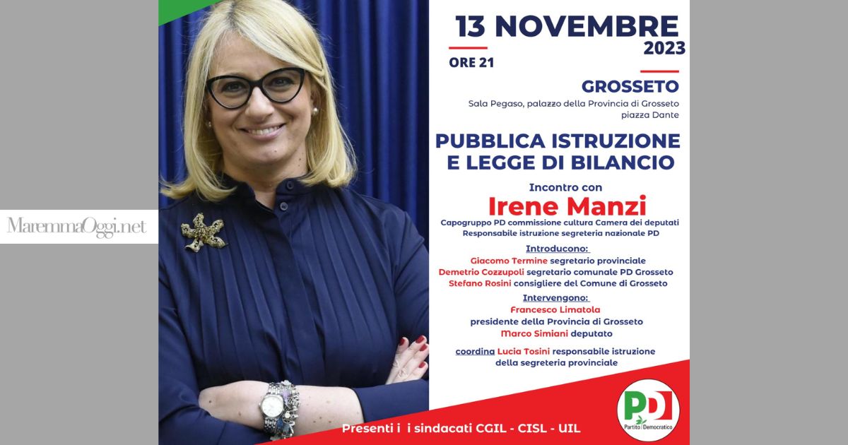 Irene Manzi pubblica istruzione e legge di bilancio