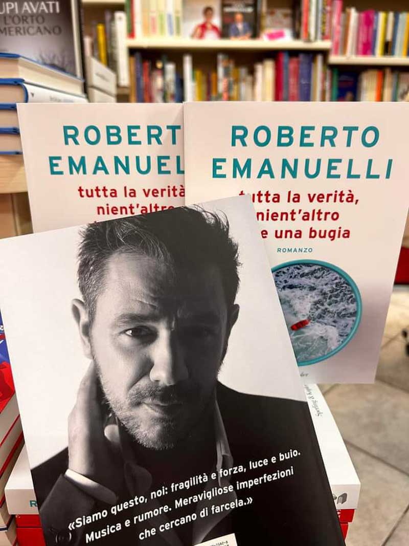 Roberto Emanuelli e il suo libro, oggi alle 18 al Polo delle Clarisse