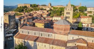 Una veduta di Massa Marittima, paese che ospiterà il Capodanno della Toscana o Capodanno dell'Annunciazione nel 2024