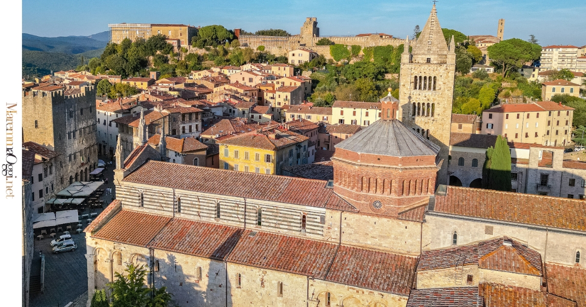 Una veduta di Massa Marittima, paese che ospiterà il Capodanno della Toscana o Capodanno dell'Annunciazione nel 2024