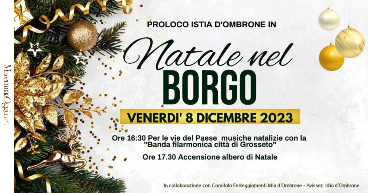 Natale nel borgo Istia d'Ombrone