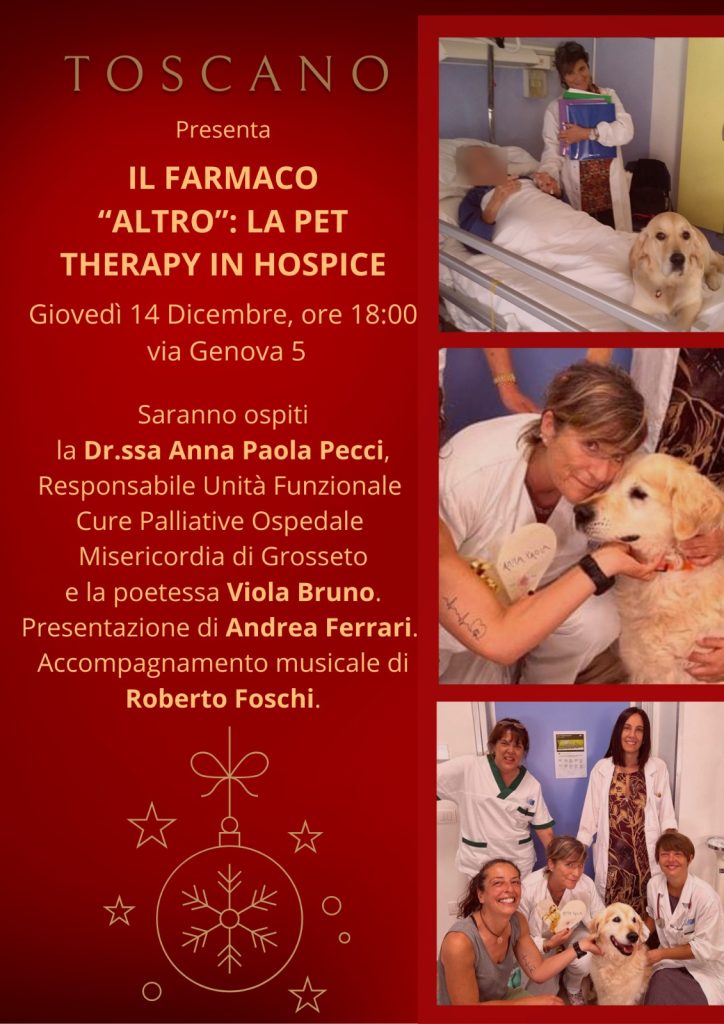 "Il farmaco "altro":La pet therapy in hospice"