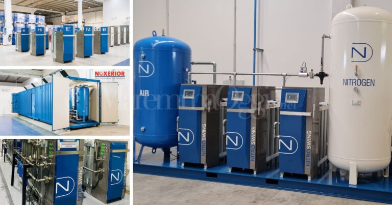 I generatori di azoto della Novair Noxerior Gas System