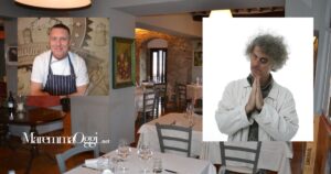 Il comico Paolo Migone alla locanda La Luna dello chef Emilio Signori