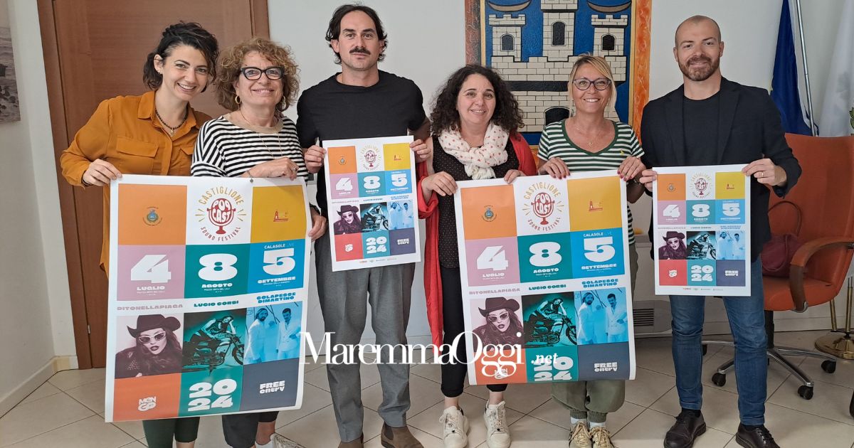 La presentazione degli eventi estivi a Castiglione della Pescaia