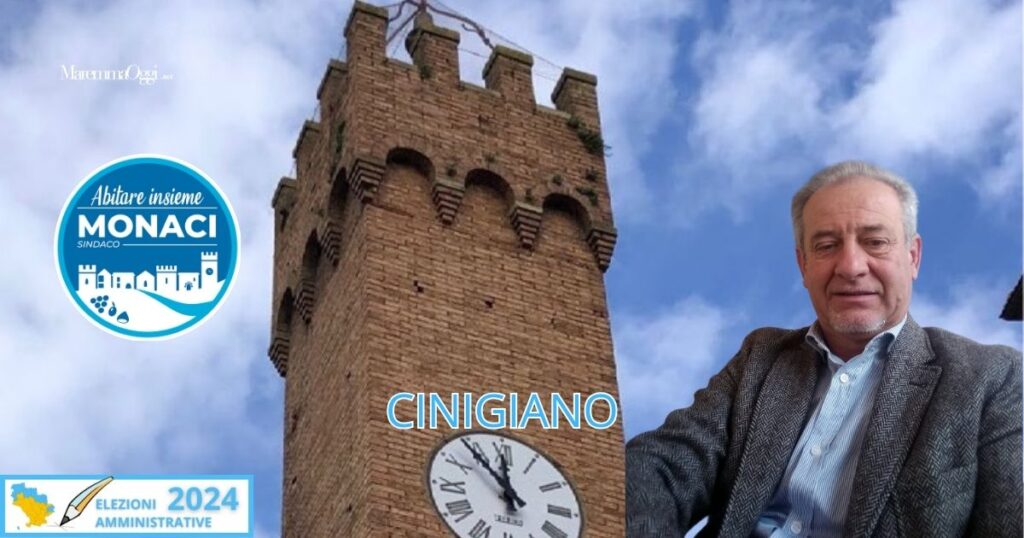 Elezioni a Cinigiano: Luciano Monaci e il logo di Abitare insieme