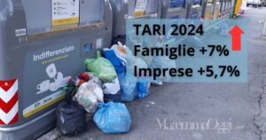 Aumenta la Tari a Grosseto sia per le famiglie che per le imprese