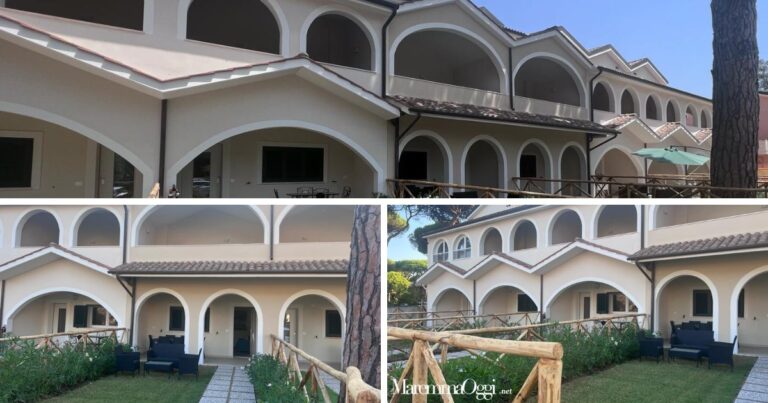 Il Borgo del Navigatore è immerso nella pineta di Marina di Grosseto, a due passi dalla spiaggia e dal porto