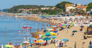 La spiaggia di Pratoranieri a Follonica