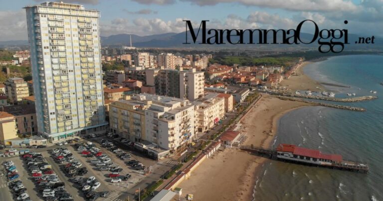 Una veduta di Follonica