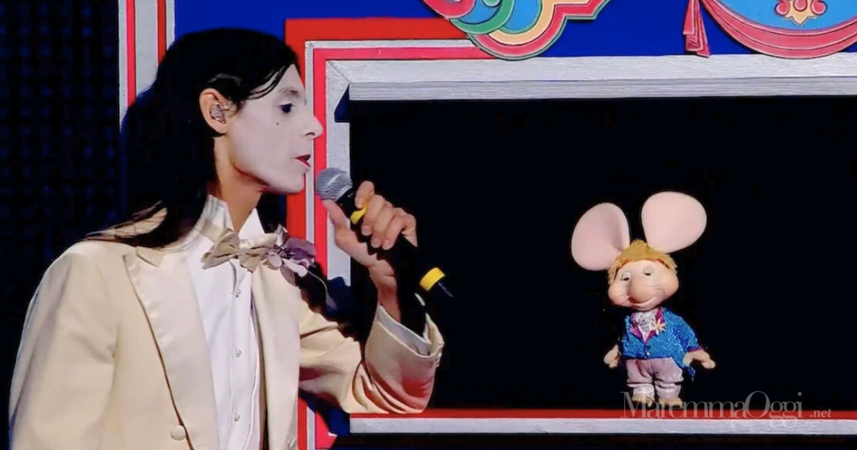 Lucio Corsi e Topo Gigio sul podio nella serata delle cover | MaremmaOggi