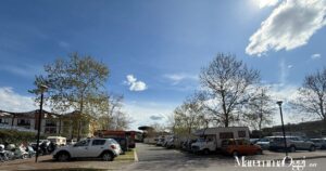 Area camper in via della Pace a Piombino