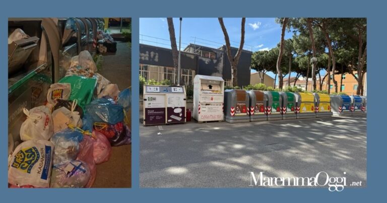 Cassonetti smart e un caso di abbandono a Venturina