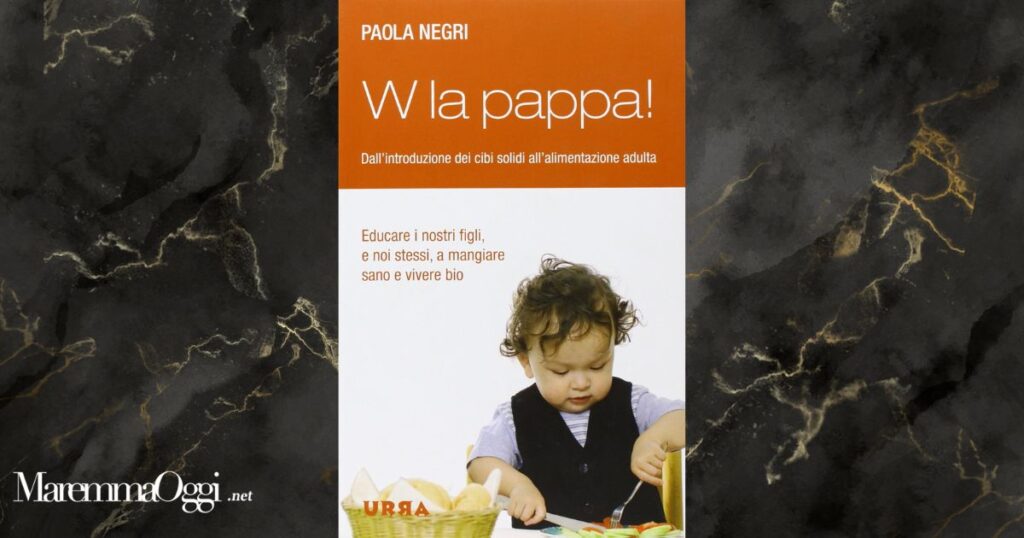 La copertina del libro "W la pappa"