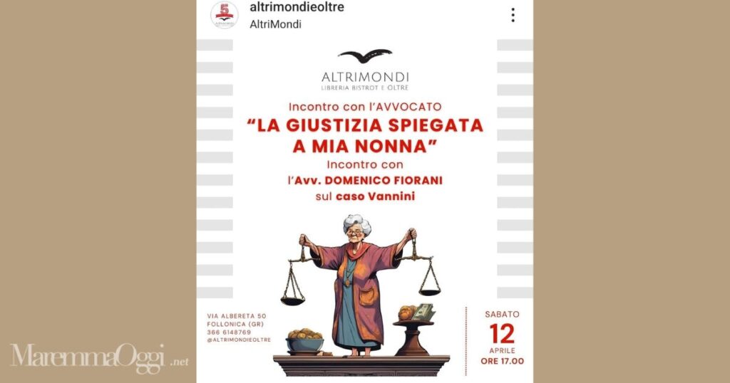 La locandina di "La giustizia spiegata a mia nonna"