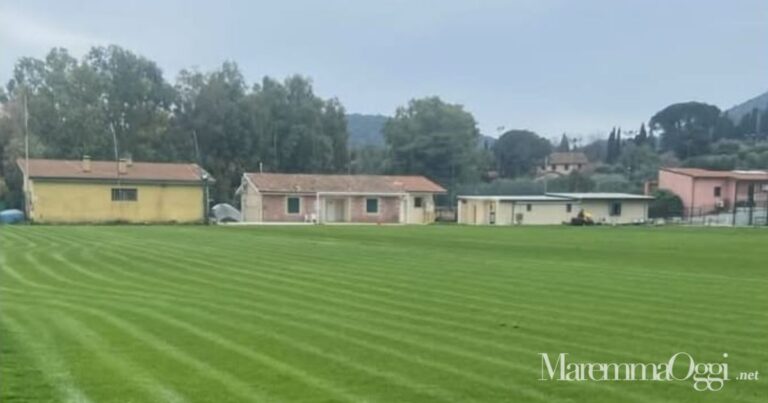 Il campo sportivo di Porto Ercole