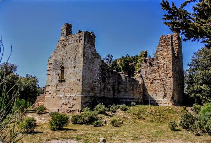 Ciò che resta dell'Abbazia di San Pietro in Palazzuolo