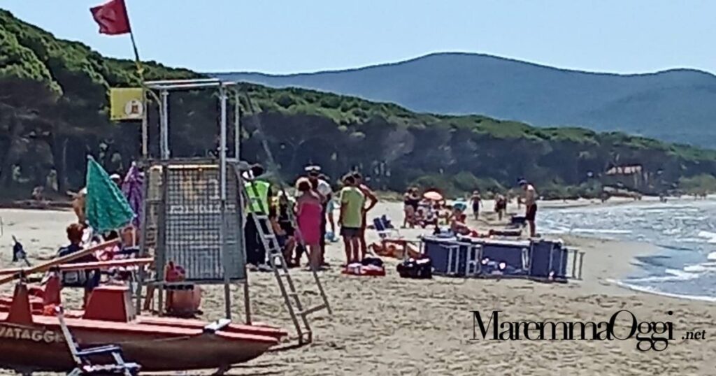 La spiaggia di Levante dove è avvenuta la tragedia