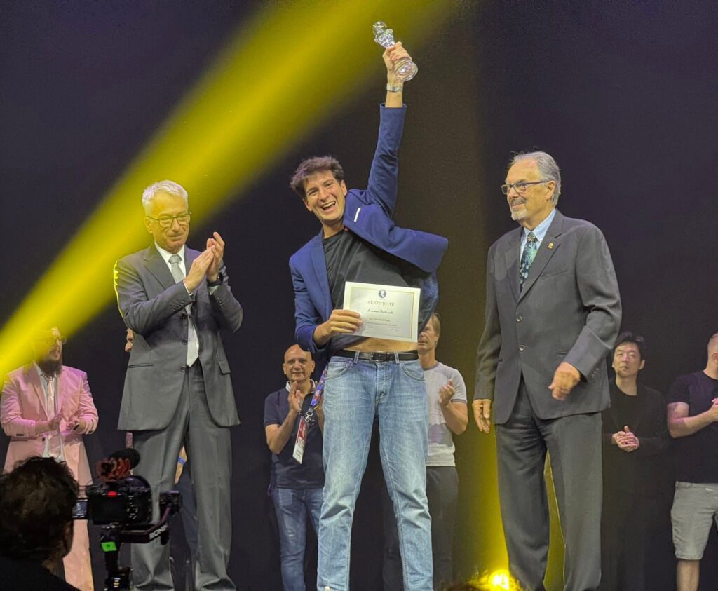 Il momento della premiazione