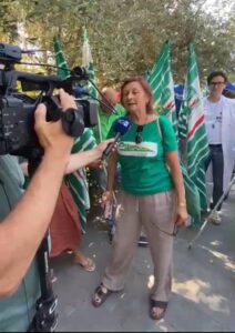 Raffaella Parlanti, segretaria Fisascat Livorno