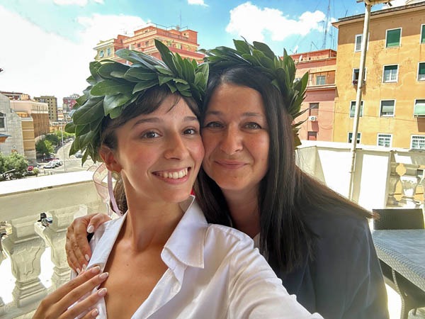 Beatrice Vivarelli Colonna e la mamma Lucia Leoni