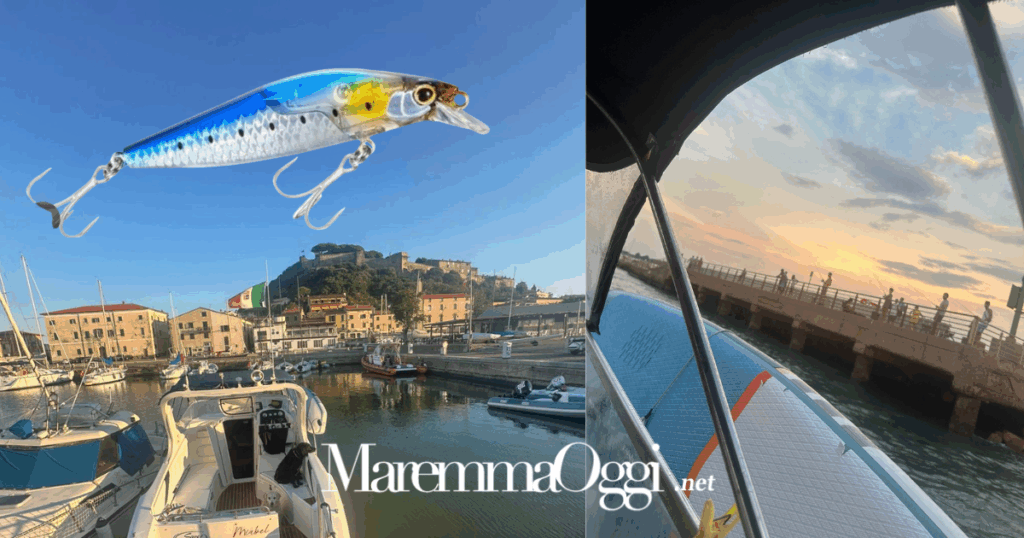 A destra l'imbarcazione della giovane coppia vittima dell'incidente