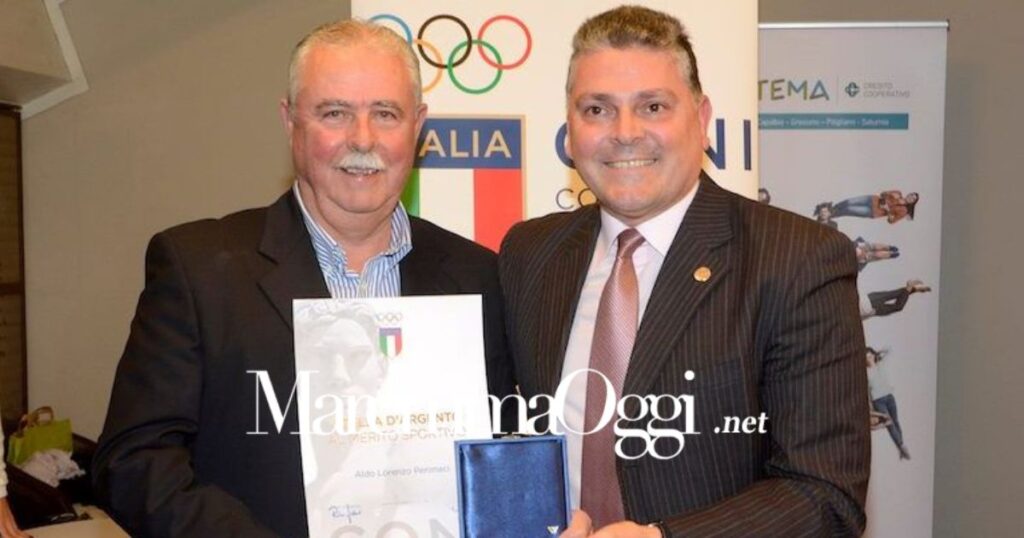 Daniele Giannini con Aldo Lorenzo Peronaci nuovo delegato provinciale Coni